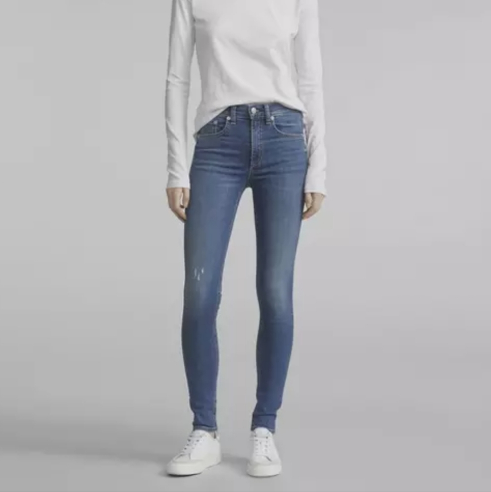 RAG & BONE EL HIGH RISE SKINNY JEANS